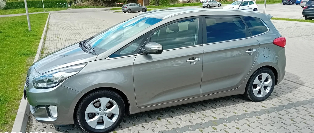 Kia Carens cena 42200 przebieg: 156000, rok produkcji 2014 z Września małe 466